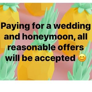 All reasonable offers accepted 😊